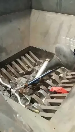 Waste PP/PE Pipe Shredder Machinery/Crusher with Big Capacity