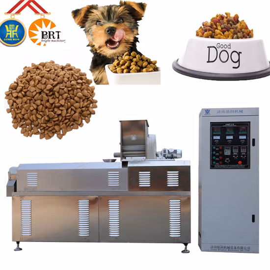 Kibble Dog Fish Feed Pet Food Making Machine Extruder